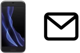 Richten Sie E-Mails auf dem Sharp Aquos R ein