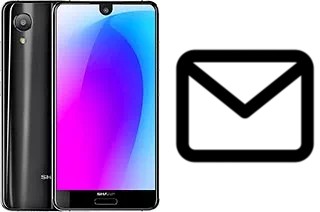 Richten Sie E-Mails auf dem Sharp Aquos S3 mini ein