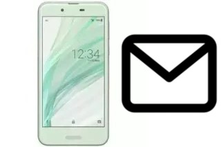 Richten Sie E-Mails auf dem Sharp Aquos Sense Basic ein