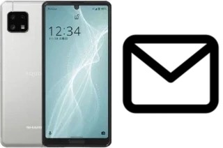 Richten Sie E-Mails auf dem Sharp Aquos Sense4 Lite ein