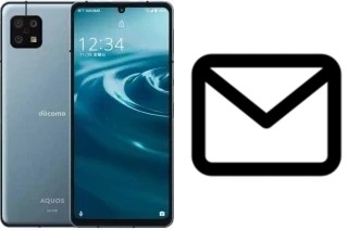 Richten Sie E-Mails auf dem Sharp Aquos Sense6 ein