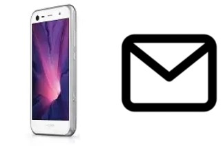 Richten Sie E-Mails auf dem Sharp Aquos Serie mini SHV38 ein