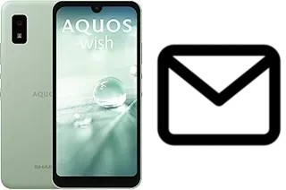 Richten Sie E-Mails auf dem Sharp Aquos wish ein