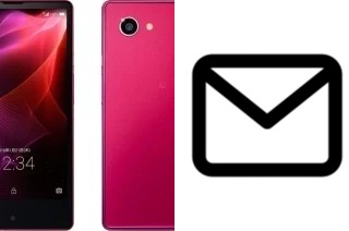 Richten Sie E-Mails auf dem Sharp Aquos Xx2 Mini ein