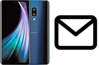 Richten Sie E-Mails auf dem Sharp Aquos Zero 2 ein