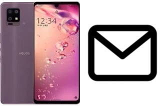 Richten Sie E-Mails auf dem Sharp Aquos Zero6 ein