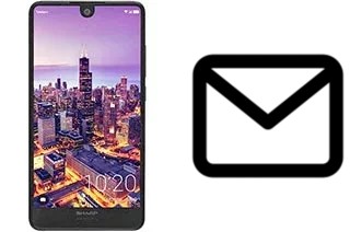 Richten Sie E-Mails auf dem Sharp Aquos C10 ein