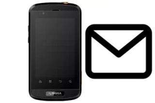 Richten Sie E-Mails auf dem Sigma_mobile Sigma mobile X-treme PQ11 ein