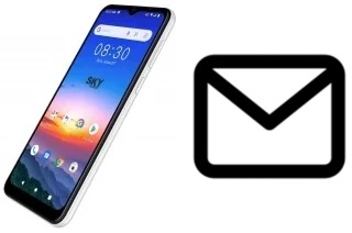 Richten Sie E-Mails auf dem Sky-Devices Elite B65 ein