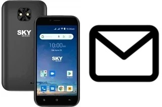 Richten Sie E-Mails auf dem Sky-Devices Elite H5 ein