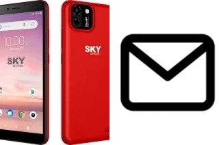 Richten Sie E-Mails auf dem Sky-Devices Elite L55 ein