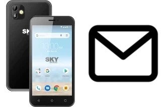 Richten Sie E-Mails auf dem Sky-Devices Elite P5 ein