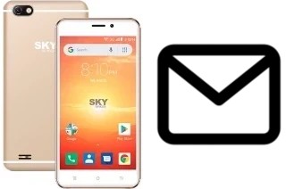 Richten Sie E-Mails auf dem Sky-Devices Platinum 5 Series ein