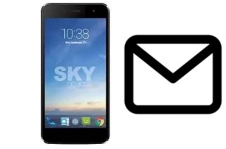 Richten Sie E-Mails auf dem Sky-Devices Sky 5-0 Pro ein