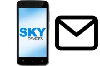 Richten Sie E-Mails auf dem Sky-Devices Sky Elite 4-5P ein