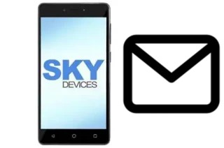 Richten Sie E-Mails auf dem Sky-Devices Sky Elite 5-0P ein