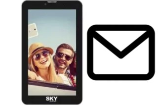 Richten Sie E-Mails auf dem Sky-Devices SKY Platinum 7-0 ein