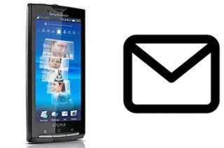 Richten Sie E-Mails auf dem Sony Ericsson Xperia X10 ein