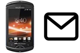 Richten Sie E-Mails auf dem Sony Ericsson WT18i ein