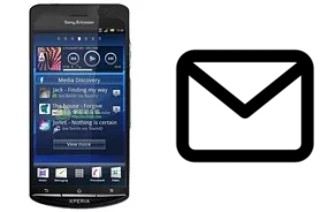 Richten Sie E-Mails auf dem Sony Ericsson Xperia Duo ein