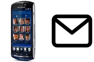 Richten Sie E-Mails auf dem Sony Ericsson Xperia Neo ein