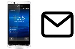 Richten Sie E-Mails auf dem Sony Ericsson Xperia Arc S ein