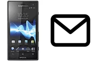 Richten Sie E-Mails auf dem Sony Xperia acro HD SOI12 ein