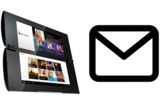 Richten Sie E-Mails auf dem Sony Tablet P ein