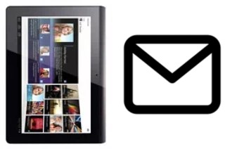 Richten Sie E-Mails auf dem Sony Tablet S ein