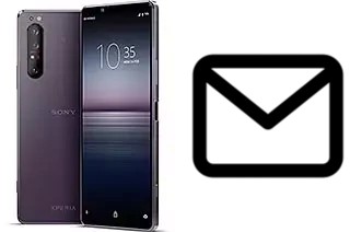 Richten Sie E-Mails auf dem Sony Xperia 1 II ein