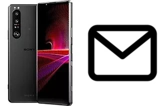 Richten Sie E-Mails auf dem Sony Xperia 1 III ein