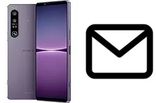 Richten Sie E-Mails auf dem Sony Xperia 1 IV ein