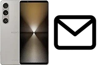 Richten Sie E-Mails auf dem Sony Xperia 1 VI ein