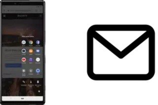 Richten Sie E-Mails auf dem Sony Xperia 1 ein