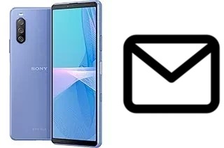 Richten Sie E-Mails auf dem Sony Xperia 10 III ein