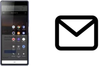 Richten Sie E-Mails auf dem Sony Xperia 10 Plus ein