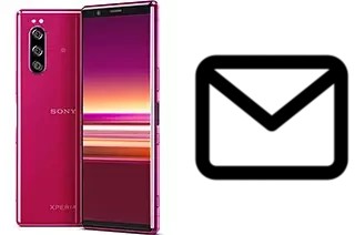 Richten Sie E-Mails auf dem Sony Xperia 5 ein