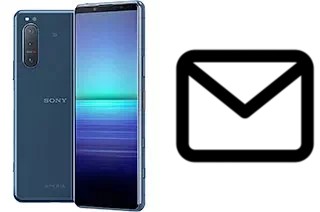 Richten Sie E-Mails auf dem Sony Xperia 5 II ein