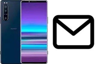 Richten Sie E-Mails auf dem Sony Xperia 5 Plus ein