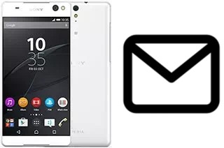 Richten Sie E-Mails auf dem Sony Xperia C5 Ultra ein