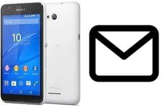 Richten Sie E-Mails auf dem Sony Xperia E4g ein