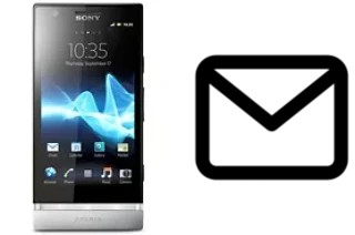 Richten Sie E-Mails auf dem Sony Xperia P ein