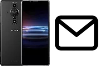 Richten Sie E-Mails auf dem Sony Xperia Pro-I ein