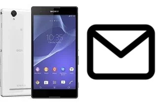 Richten Sie E-Mails auf dem Sony Xperia T2 Ultra dual ein