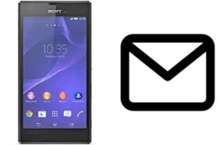 Richten Sie E-Mails auf dem Sony Xperia T3 ein