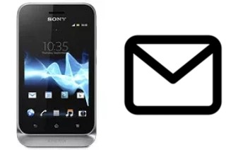 Richten Sie E-Mails auf dem Sony Xperia tipo dual ein