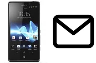 Richten Sie E-Mails auf dem Sony Xperia T LTE ein