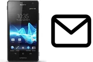 Richten Sie E-Mails auf dem Sony Xperia TX ein