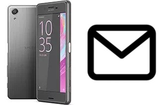 Richten Sie E-Mails auf dem Sony Xperia X Performance ein