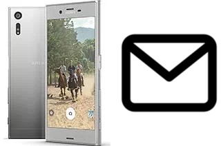 Richten Sie E-Mails auf dem Sony Xperia XZ ein